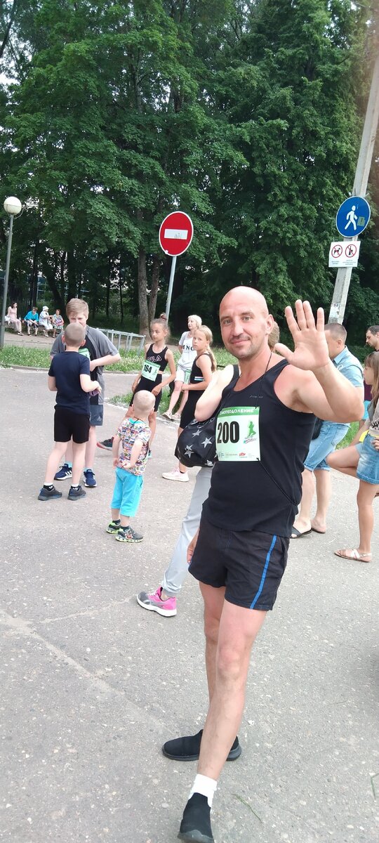 Фото  В ГОРОДЕ СМОЛЕНСКЕ , ЗАБЕГ НА 3 КМ . ТЁПЛЫЙ ИЮНЬСКИЙ МЕСЯЦ😏