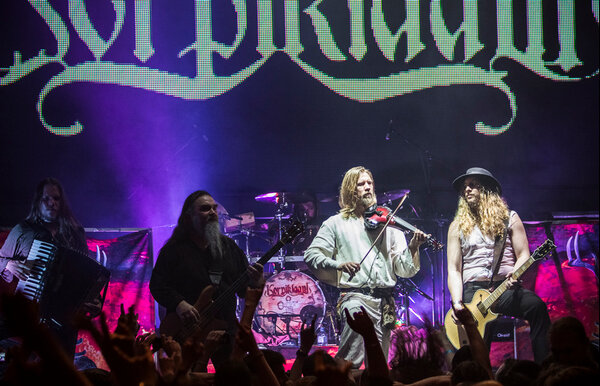 Концерт группы Korpiklaani в Москве. 11 декабря, 2012 год