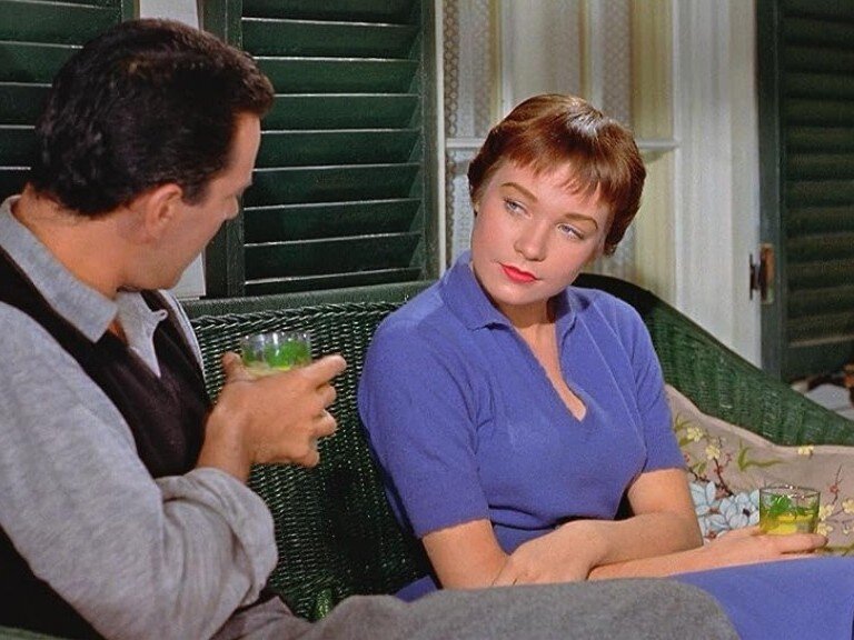 Кадр из фильма «Неприятности с Гарри», 1955 год, режиссер Альфред Хичкок