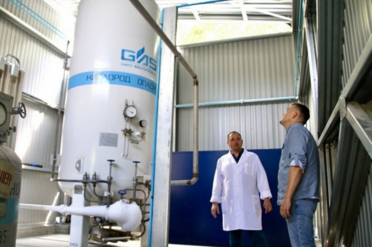    В областном токсикоцентре установили новую кислородную станцию за 9 млн