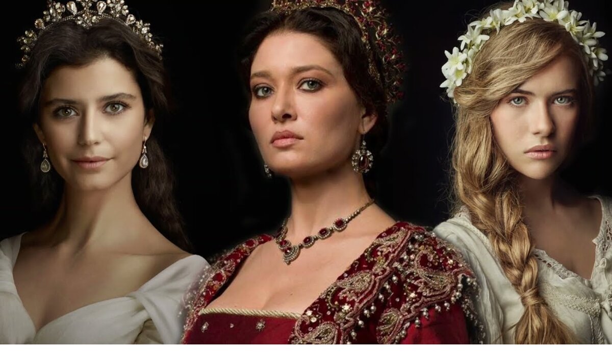 В сериале Кесем играли три актрисы, поэтому фото Кесем - султан будут другие. Нургюль Ешильчай на мой взгляд была самой лучшей Кесем.