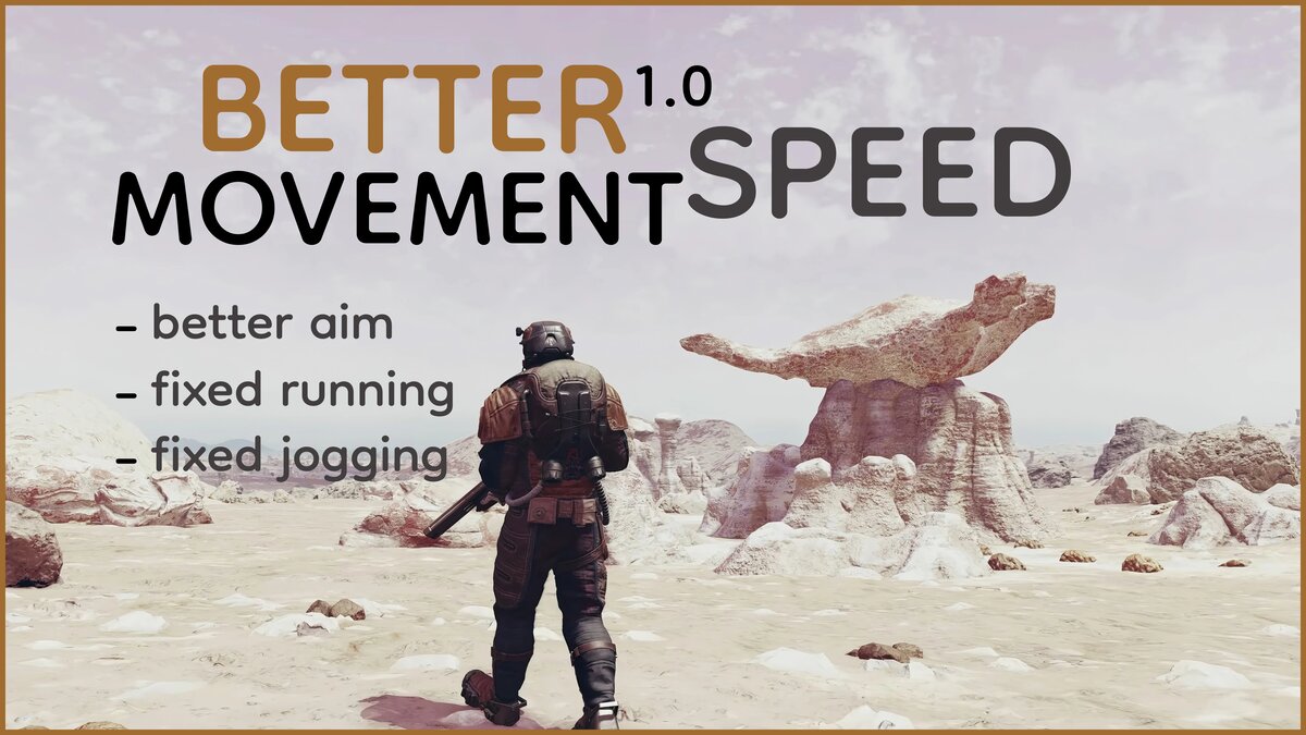 Обзор мода Better Movement Speed для Starfield: улучшаем скорость  передвижения и управление прицеливанием | Skufild | Дзен