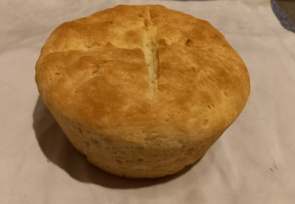 Молочный хлеб. Фото автора