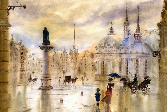 Стокгольм. Цикл "Туманные пейзажи"