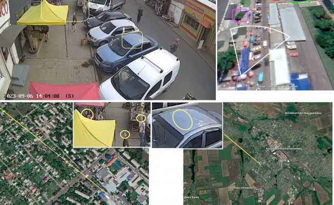 Константиновка. Фото с камер и спутника