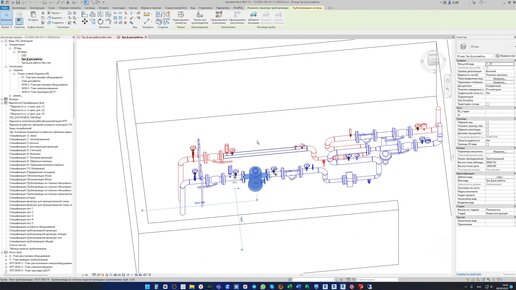 Третья итерация узла ввода после 30 минутного обучения Revit