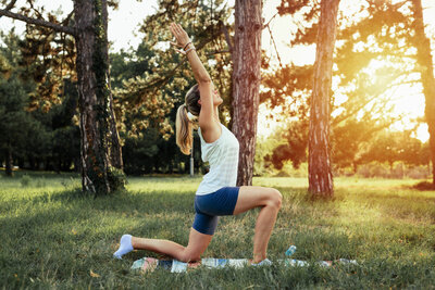    Занятие спортом на природе © Adobe Stock