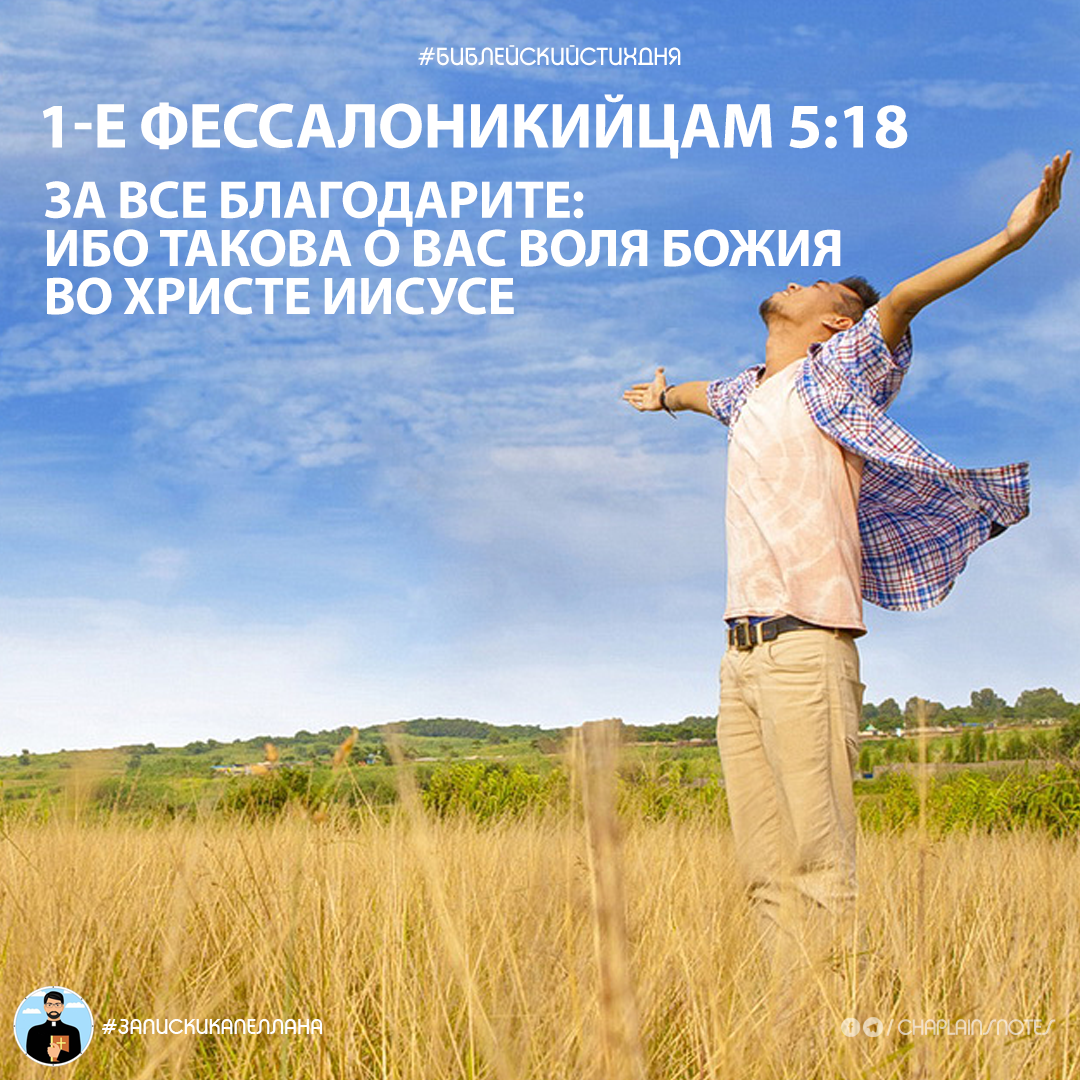 Почему Библия говорит за все благодарить? | истина рядом | Дзен