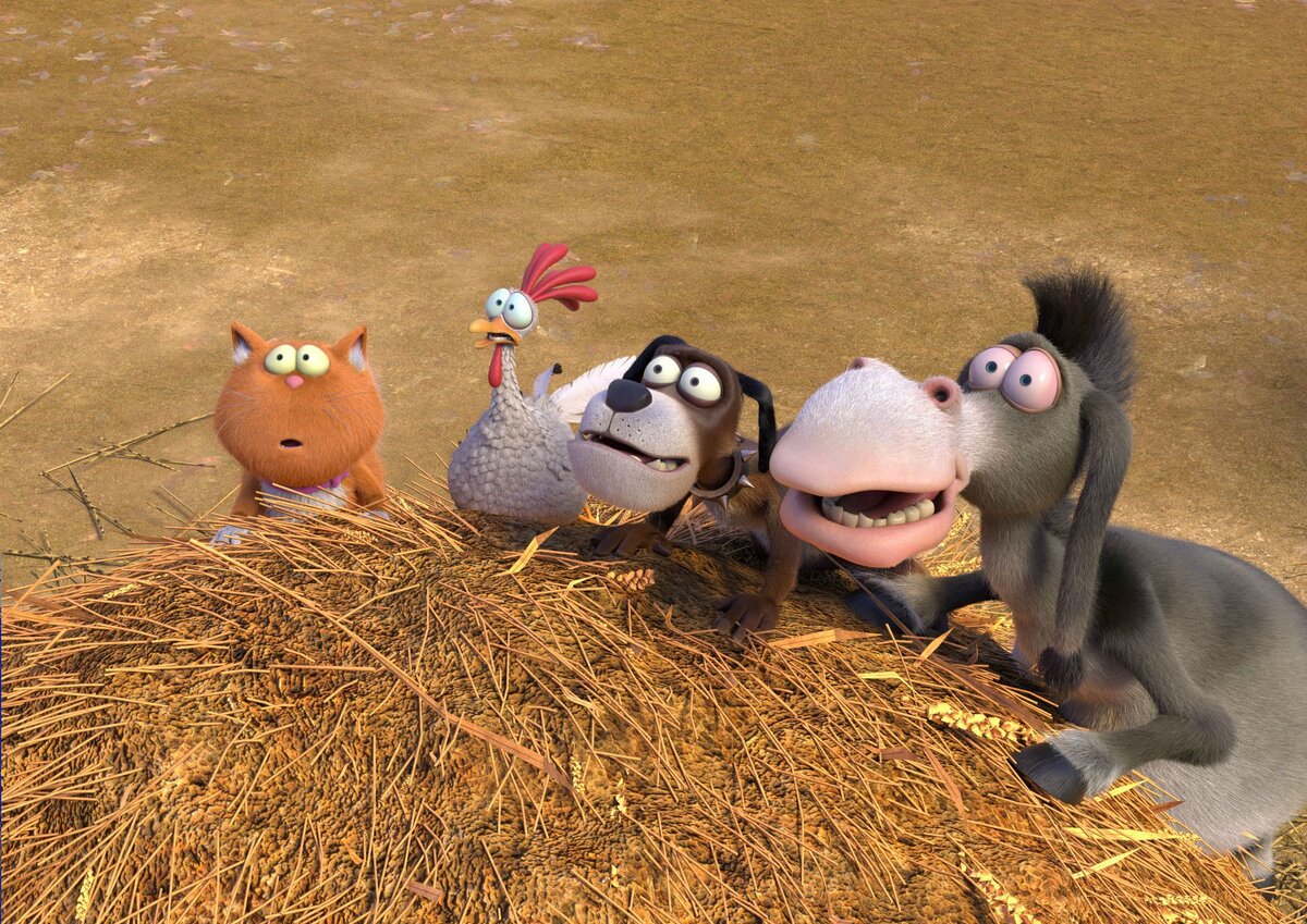 Кадр из мультфильма "Пушистый шпион"