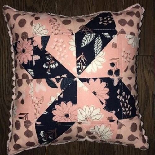 Наволочка из остатков ткани