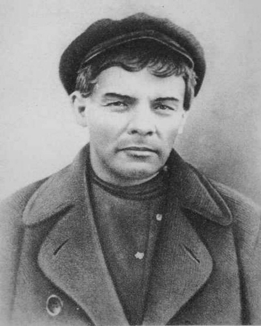 Фото В.И. Ленина, сделанная Дмитрием Лещенко для поддельных документов