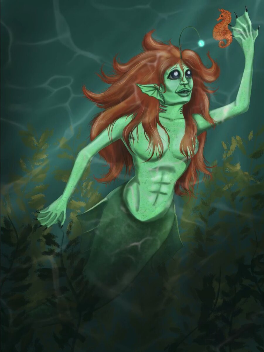 Было пусто, разбавила водорослями