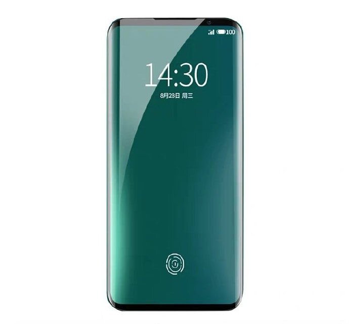 Сканер отпечатков пальцев установлен под стеклом Meizu 17 Pro