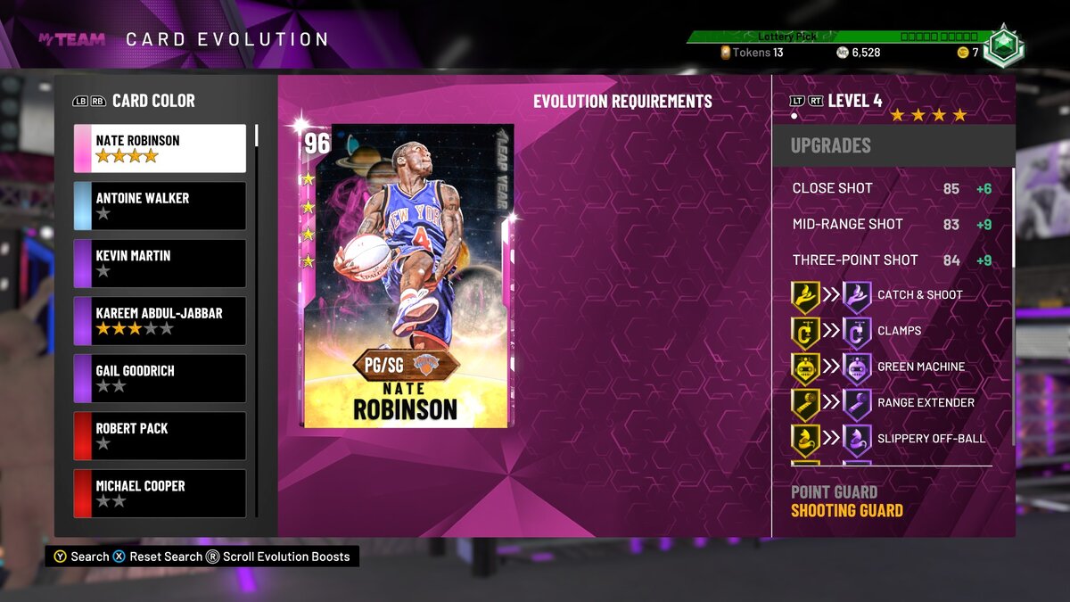 Nate Robinson, ovrl 96 (изначально 85)