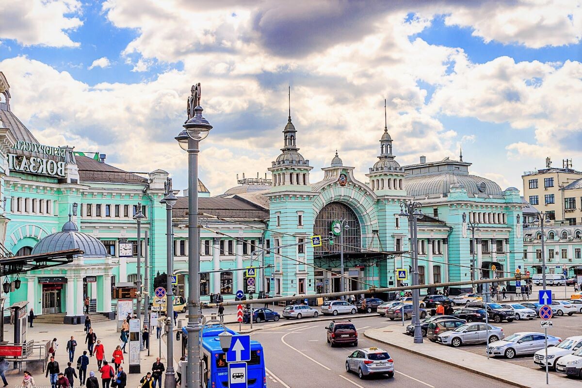 Белорусский вокзал. Москва.