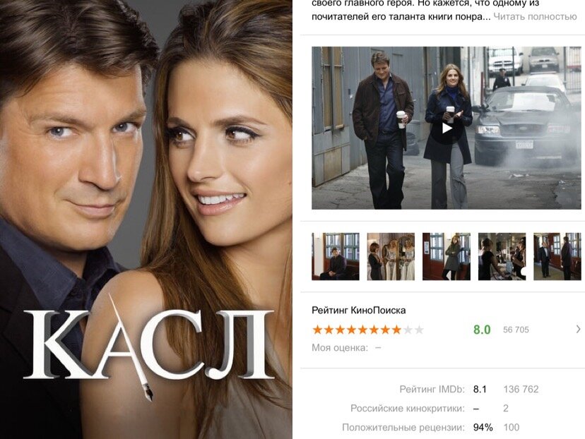 Афиша и рейтинг сериала на КиноПоиск