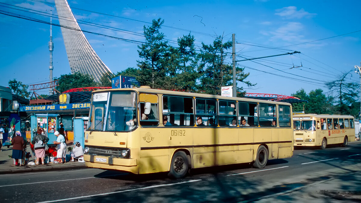 автобусный парк ссср