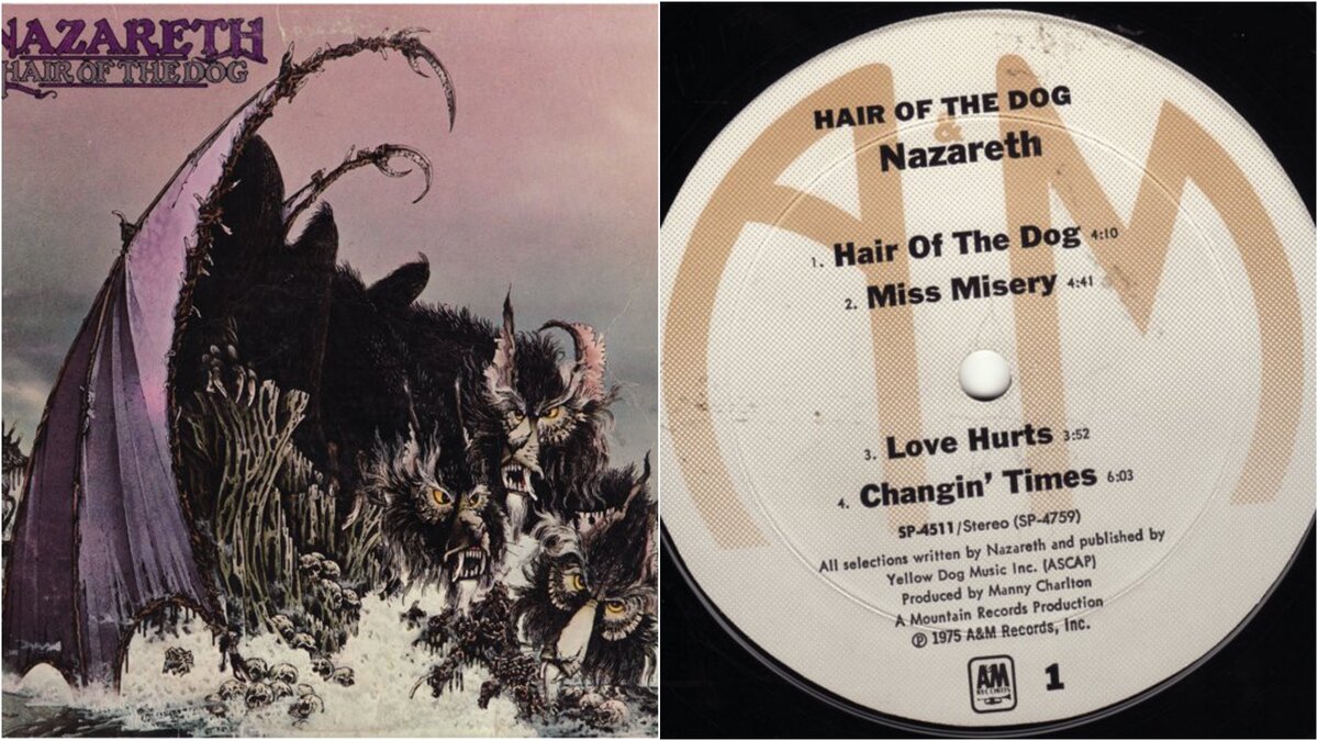 Назарет лов. Nazareth hair of the Dog обложка. Nazareth hair of the Dog 1975. Nazareth обложки альбомов. Nazareth hair of the Dog 1975 обложки альбомов.