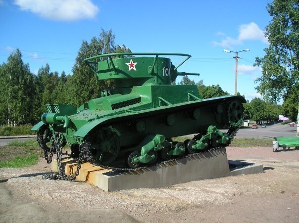Т-26 в Выборге
