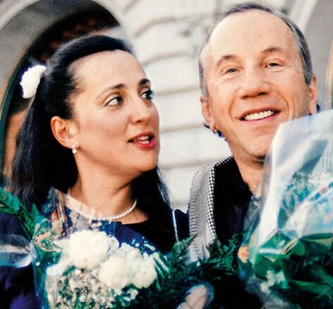 Савелий с последней супругой Натальей Сирадзе