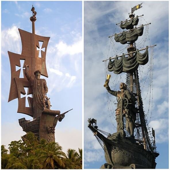 Колумб и Пётр 