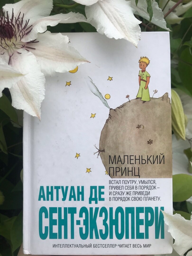 фото книги "Маленький принц" Антуана де Сент-Экзюпери, фото by Книжный друг