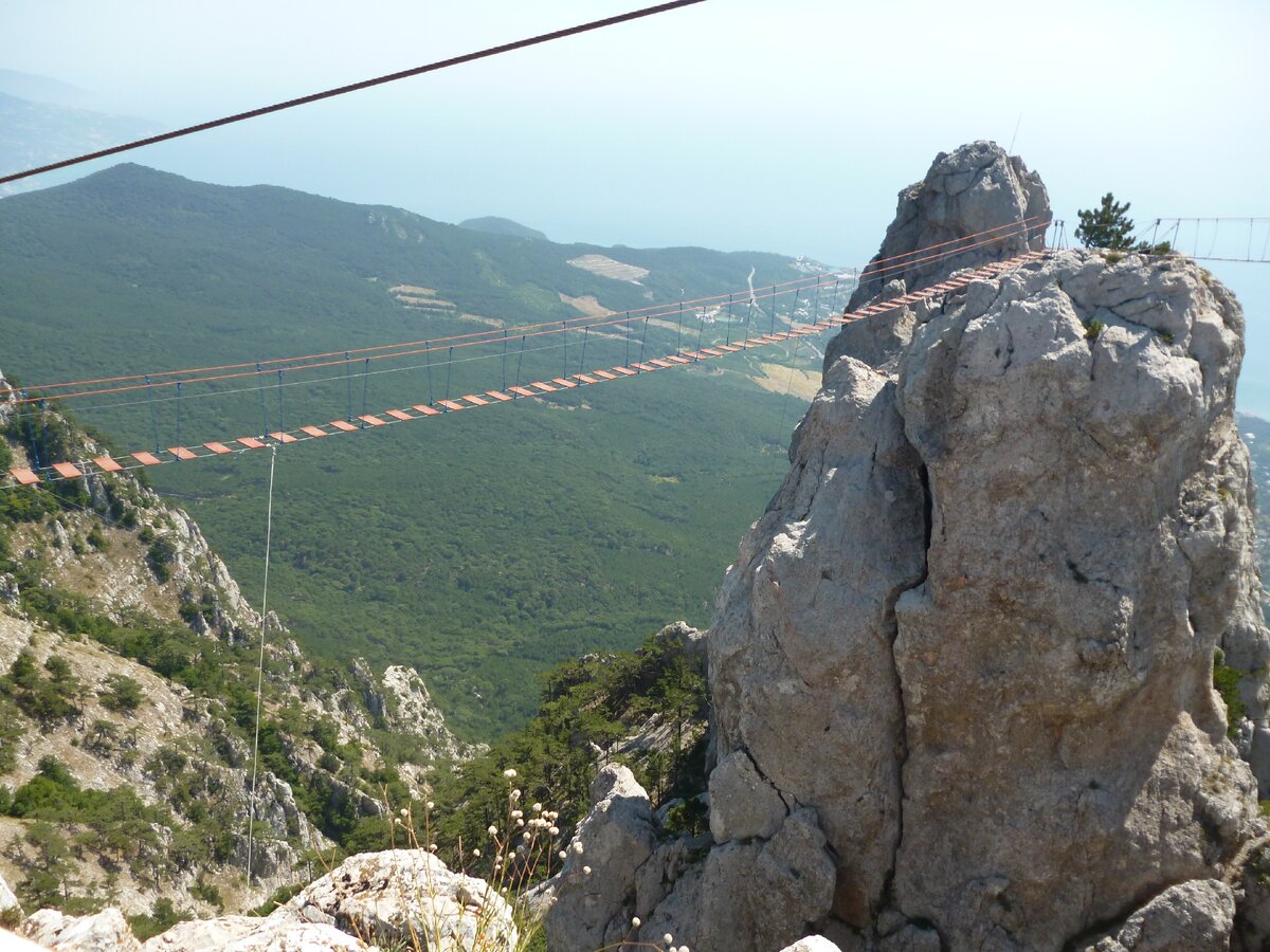 Ай Петри канатная дорога осень