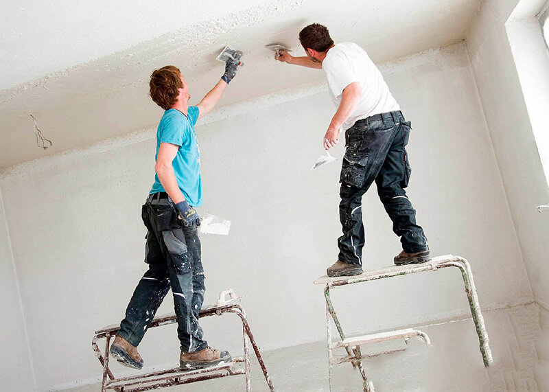 Как правильно шпаклевать потолок из гипсокартона под покраску