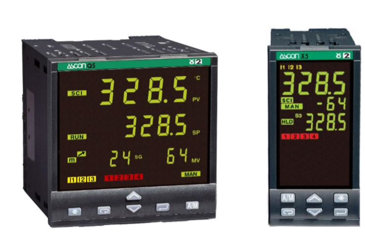 Универсальные контроллеры-регуляторы GammaDue X (48х96) и Q (96х96)