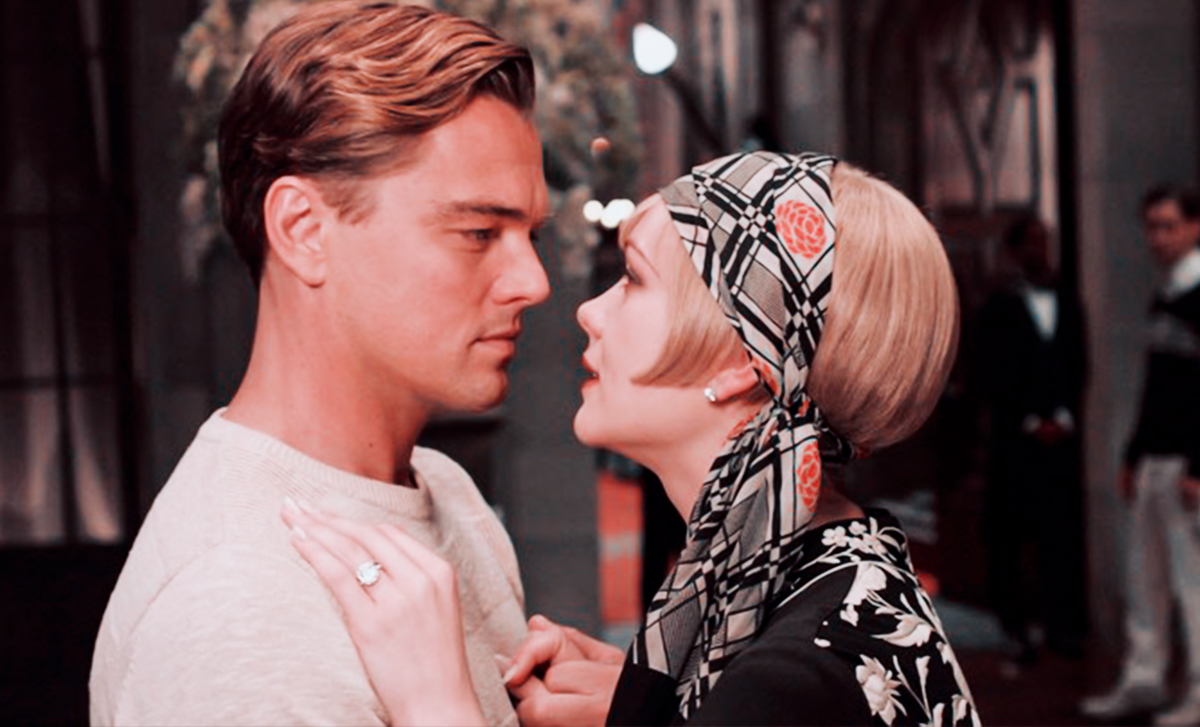 Кадр из фильма "Великий Гетсби" (англ. The Great Gatsby), 2013 с Леонардо Ди Каприо  