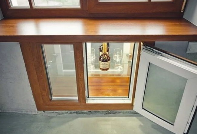 Холодильник под окном на кухне идеи интерьера (42 фото) - красивые картинки и HD фото
