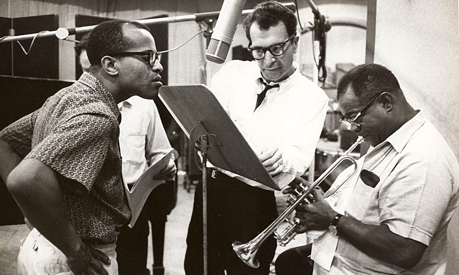 Jon Hendricks, Dave Brubeck, Louis Armstrong