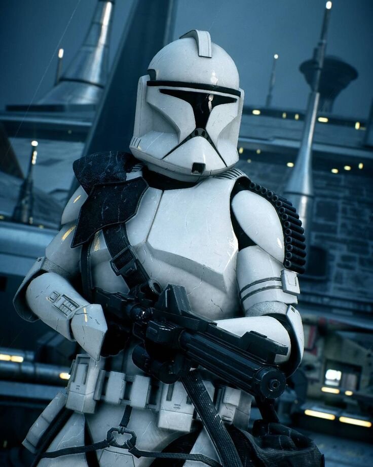 Рядовой солдат клон