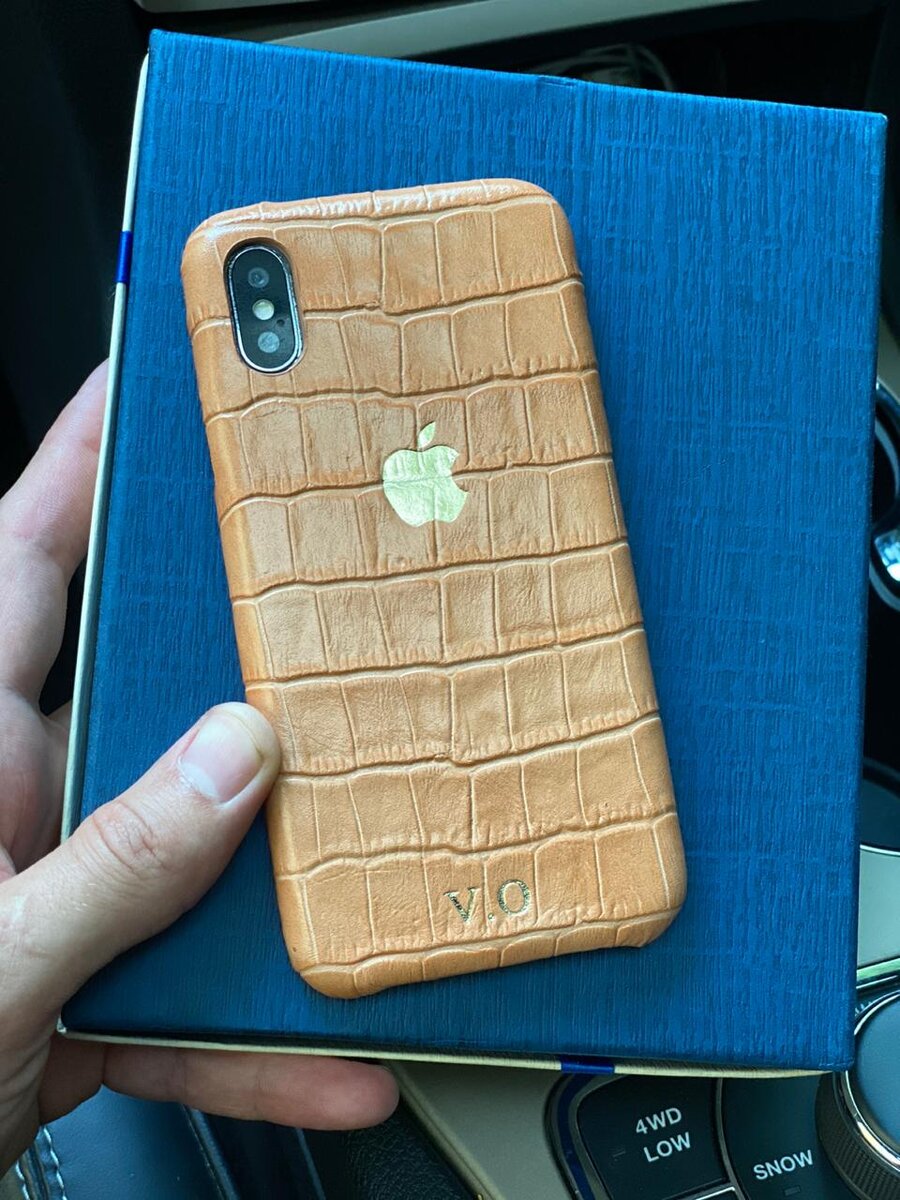 Эксклюзивный, кожаный чехол Mobcase 1169 для iPhone XS