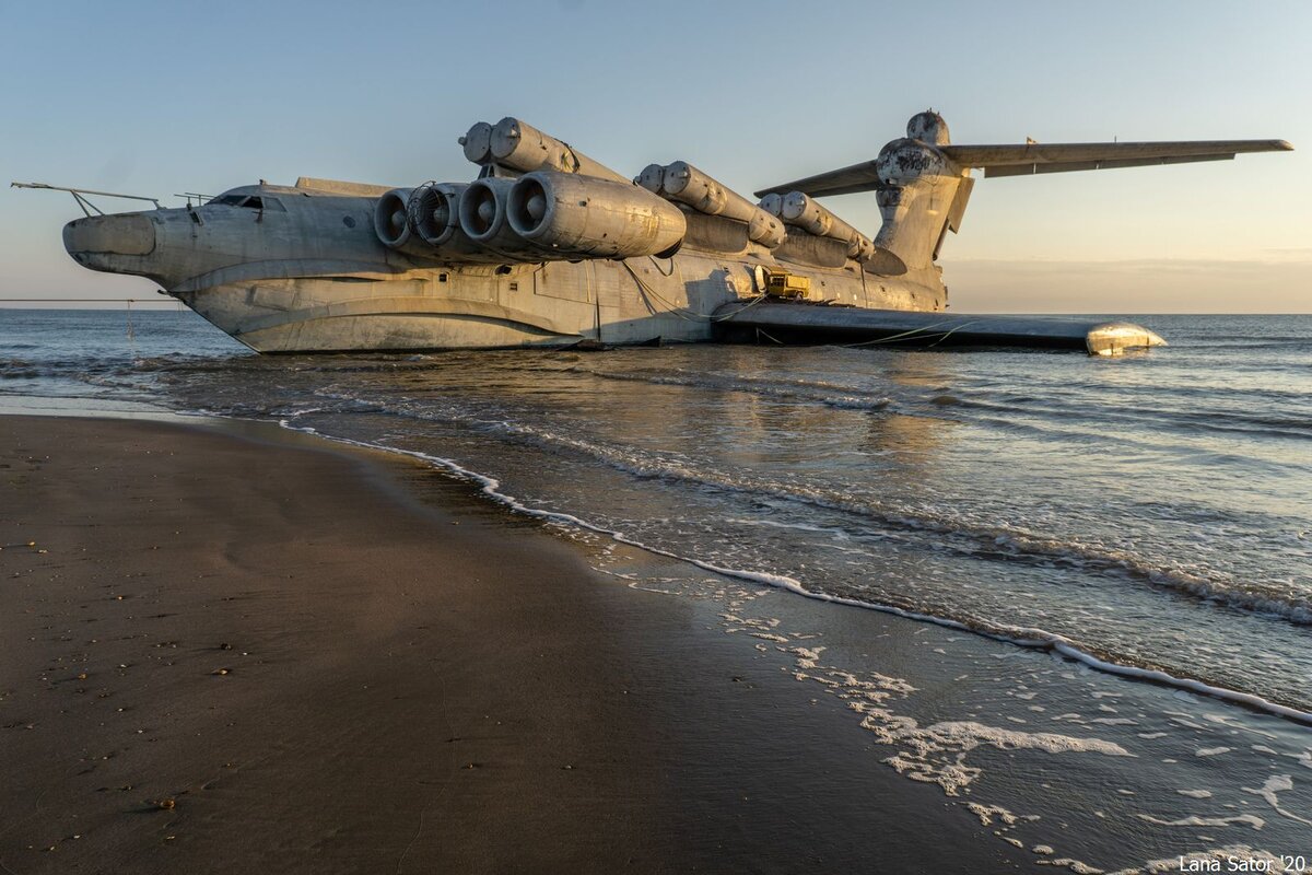 Экраноплан на Аравийском море