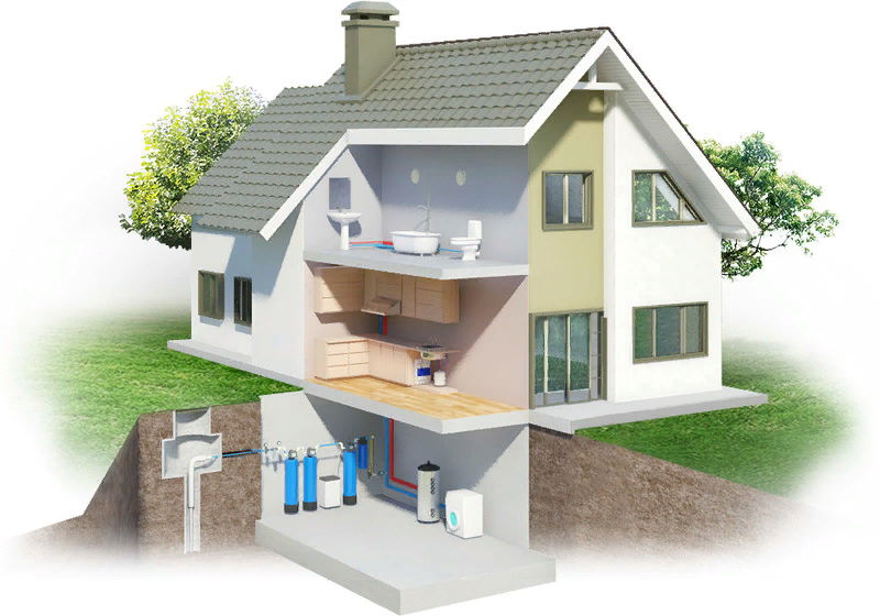 Здесь мы можете найти фильтры для очистки воды из скважины и колодца в загородном доме. Для того, чтобы сделать верный выбор системы водоочистки, вам необходимо произвести анализ воды, исходя из которого можно подобрать индивидуальный набор системы водоочистки для Вашего дома. Компания «Азбука отоплениЯ»  реализует фильтры для воды оптом и в розницу. Любые фильтры можно приобрести на сайте или совершить покупку по телефону, оформив доставку по Тюмени и области. Дополнительно можно заказать монтаж оборудования.