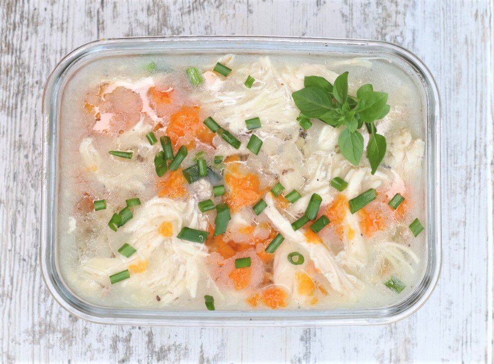 Мой куриный холодец. Разве я - не молодец?