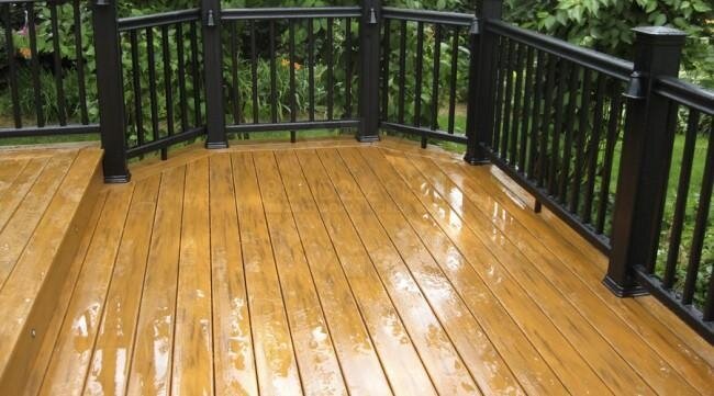 Ваша терраса после пропитки жидким стеклом