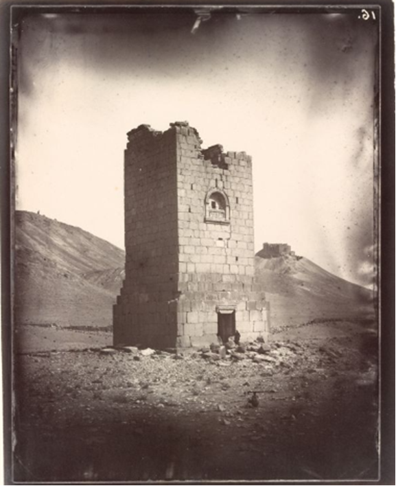 Башня Элахбель, 1864 г. Источник https://rosettaapp.getty.edu/delivery/DeliveryManagerServlet?dps_pid=IE1521557