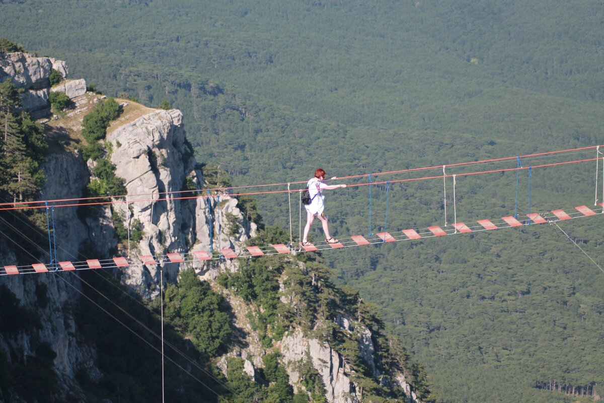 Над пропастью!