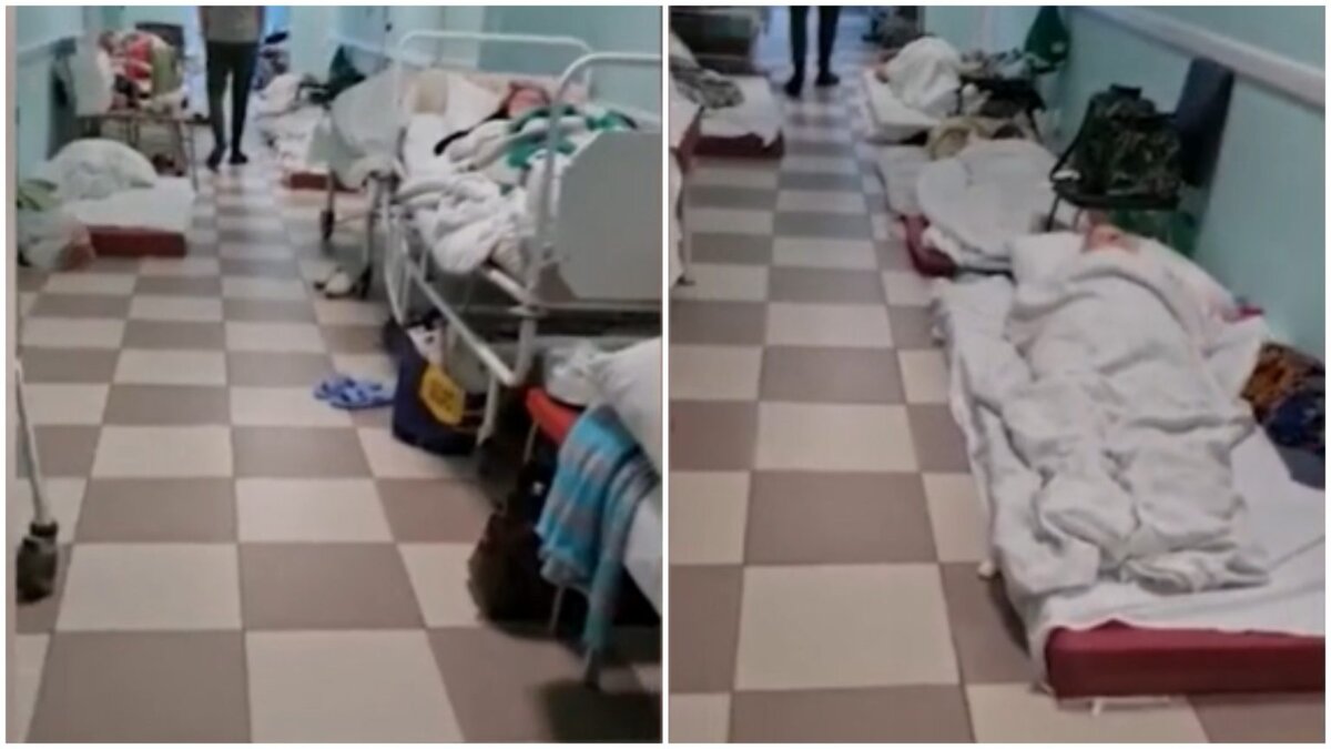 В больнице.