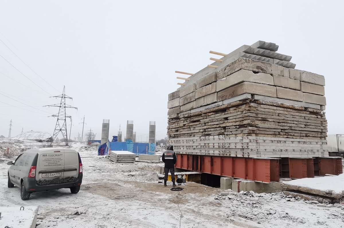 Статические испытания свай