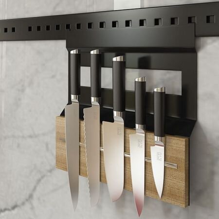 Хранение кухонных ножей и типы подставок
