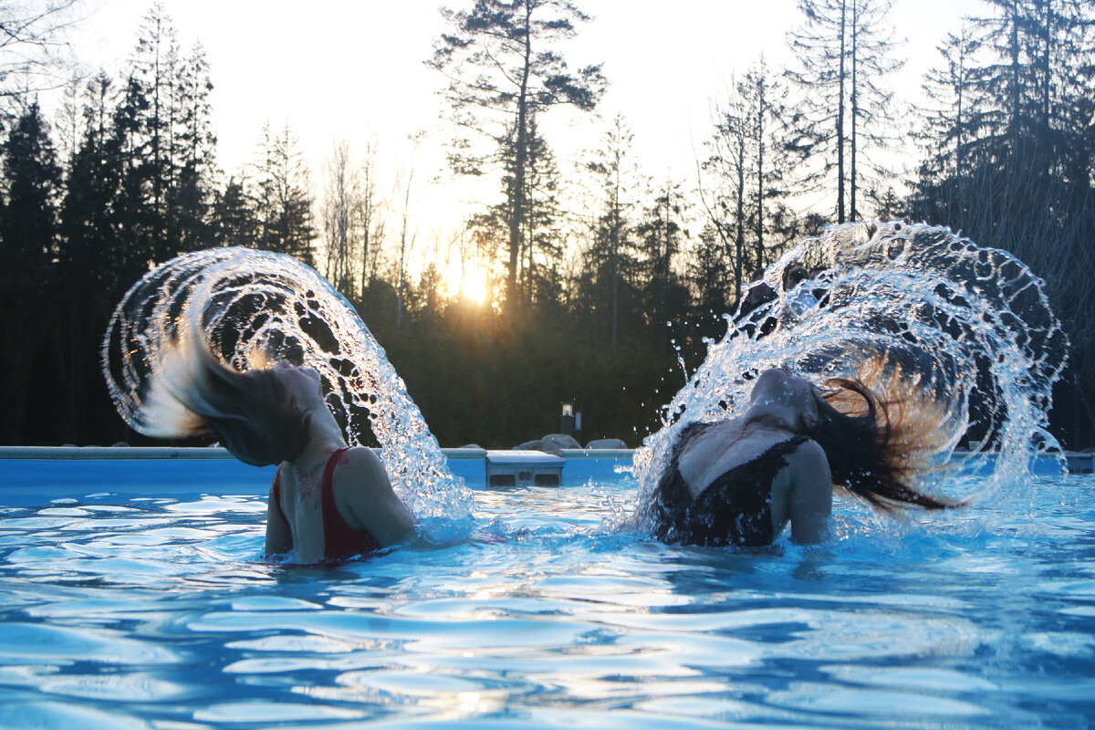 Всесезонный бассейн в LES Art Resort