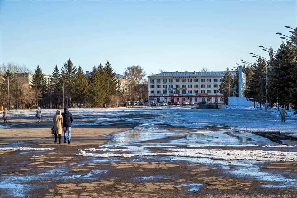 Центральная площадь Свободного