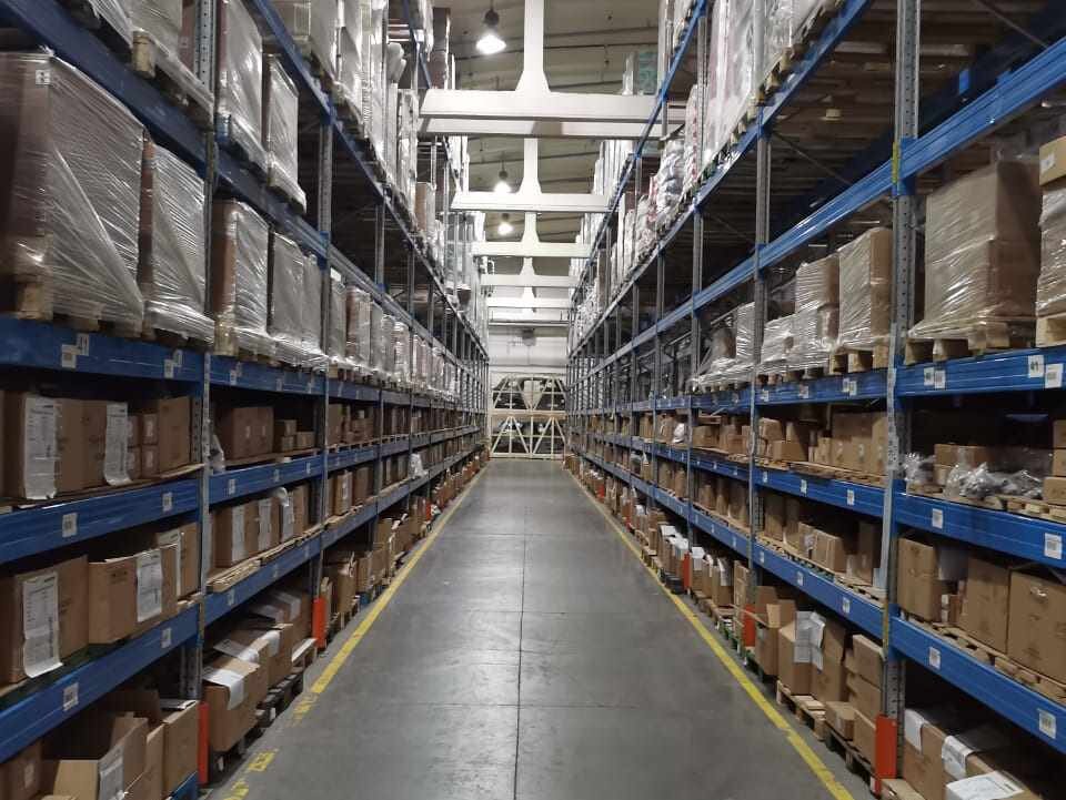 Новый склад запчастей Chery в Красноярске