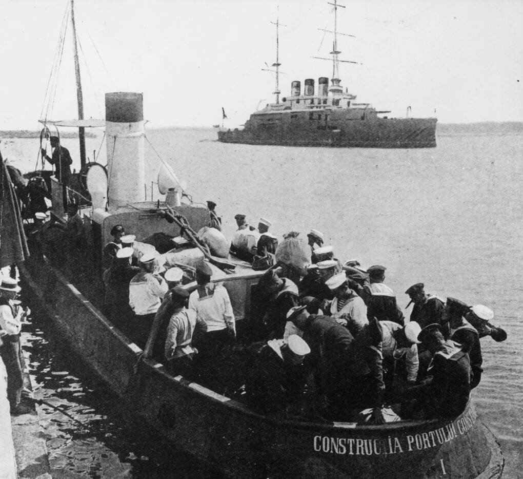 Броненосец «Потёмкин» в Констанце