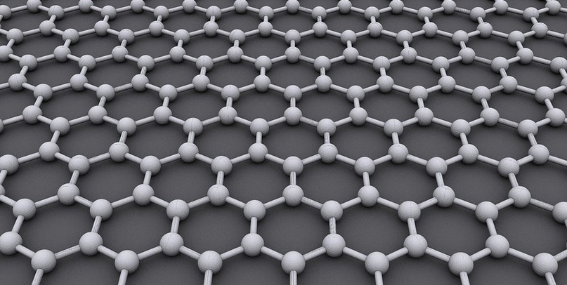 Графен. Компьютерная модель.