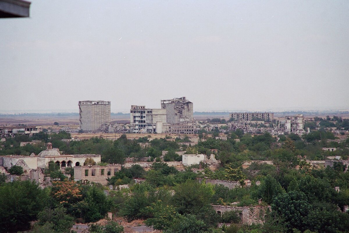 Агдам город в азербайджане фото