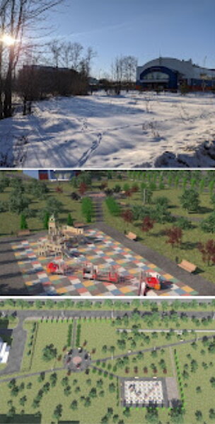 Парк Железнодорожников по ул. 10 Годовщины Октября